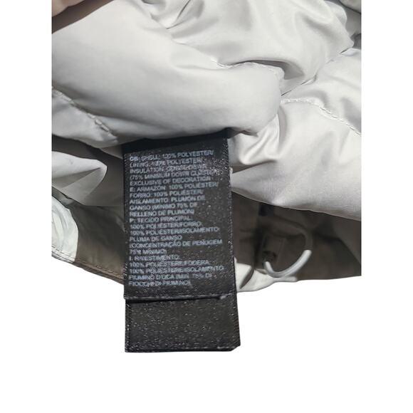 The North Face Flare 550 Down Jacket Medium Gray GUC - Picture 7 of 8